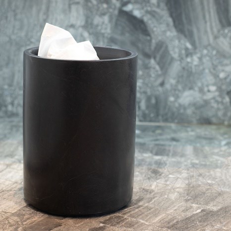 Néró márvány szemetes, 26.5 x 20 cm