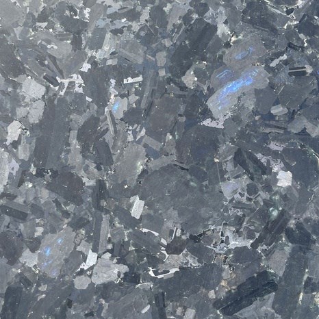 Extra kék AquaStorm Labradorit, 60 x 30 x 2 cm