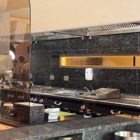 Extra kék AquaStorm Labradorit, 60 x 60 x 2 cm