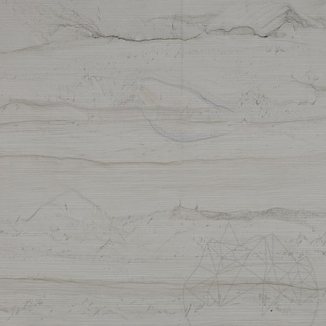 Quartzite Mont Blanc Lineal Design Födém, 2 cm