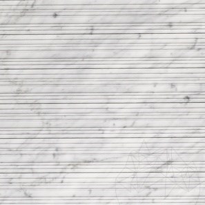 Carrara White Step Design Födém  2CM