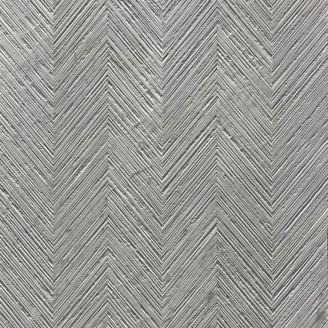 Carrara White Tile(Chevron Design) Födém  2CM