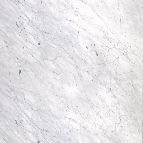 Carrara White Stud P Design Födém  2CM