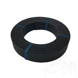 Szélező B-Edge Pro tereprendezéshez, fekete, H -12 cm, 10 lm/tekercs