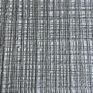 Ezüstszürke pamut plusz dizájn lap, 2 cm