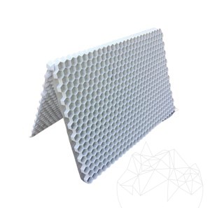 Gravel Fix Lite összecsukható könyv, fehér, 120 x 80 x 2.6 cm