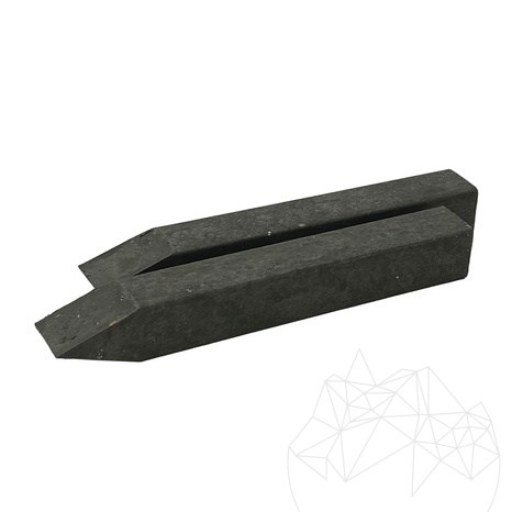 Horgonykaró kerti szegélyhez, szürke, 30 cm, 10 db-os csomag