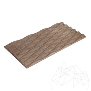 Classic Cross Cut Bubble Travertin, 60 x 30 cm, keresztbe vágva