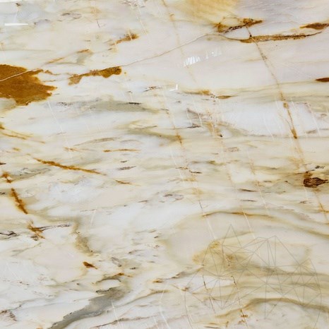 Calacatta Borghini polírozott márványlap, 2 cm