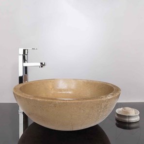 Fürdőszobai mosogató - Noce Travertin RS-5, 42 x 15 cm