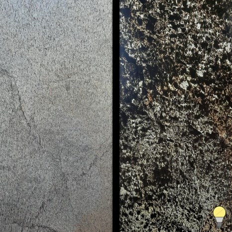 Áttetsző rugalmas pala SKIN 2mm - Silver Shine Gold, 210 x 105 cm | Környezeti világítás, Beltéri és kültéri világítás
