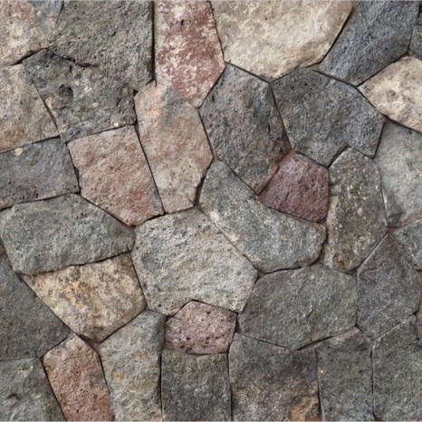 Exterior Stone Cladding Travertin Rock Face Brown