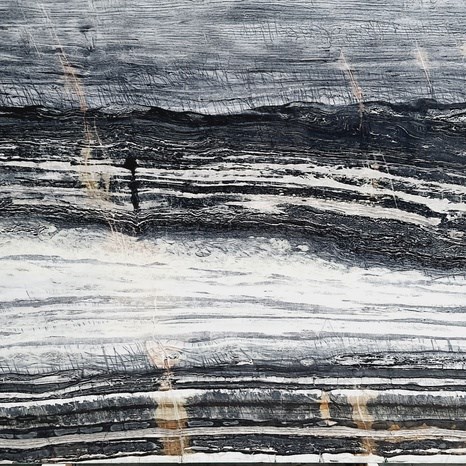 Márványlap Azur Black Csiszolt, 2 cm