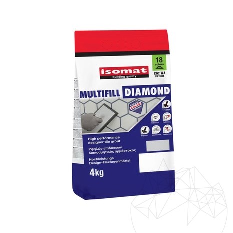 Fugázó - Multifill-Diamond, Fugaszélesség 1-12 mm, 01 White, 4 kg