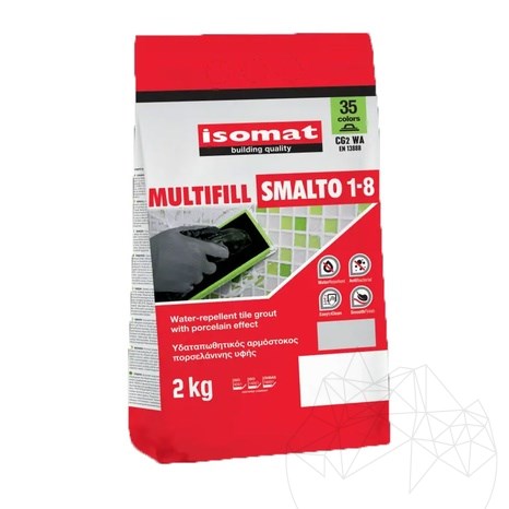 Fugázó - Multifill-Smalto, Fugaszélesség 1-8 mm, 01 WHITE, 2 kg