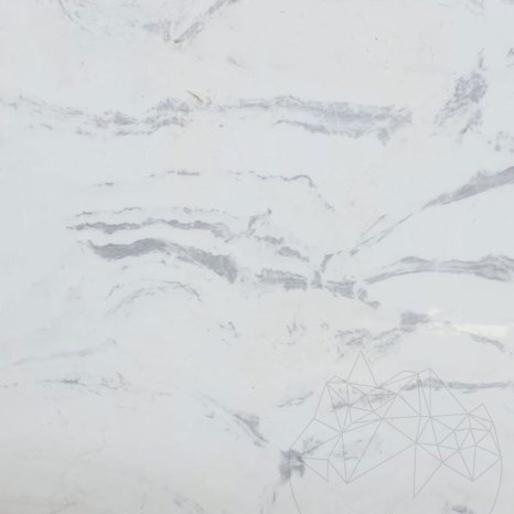 Csiszolt Calacatta Dolomite lap, 2 cm