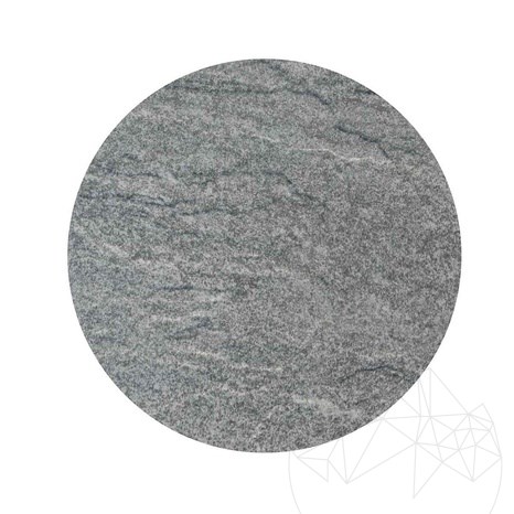 Kerti Lépőkő Cerchio - Szinterelt Kő, D 98X2 cm