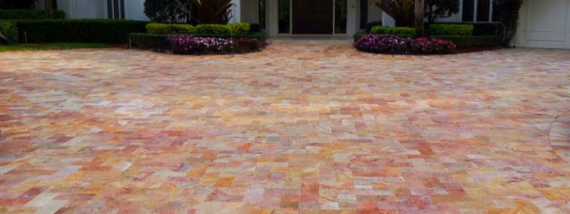 Fedezze fel az új Peach Travertine-t, amely csodálatos kültéri burkoláshoz