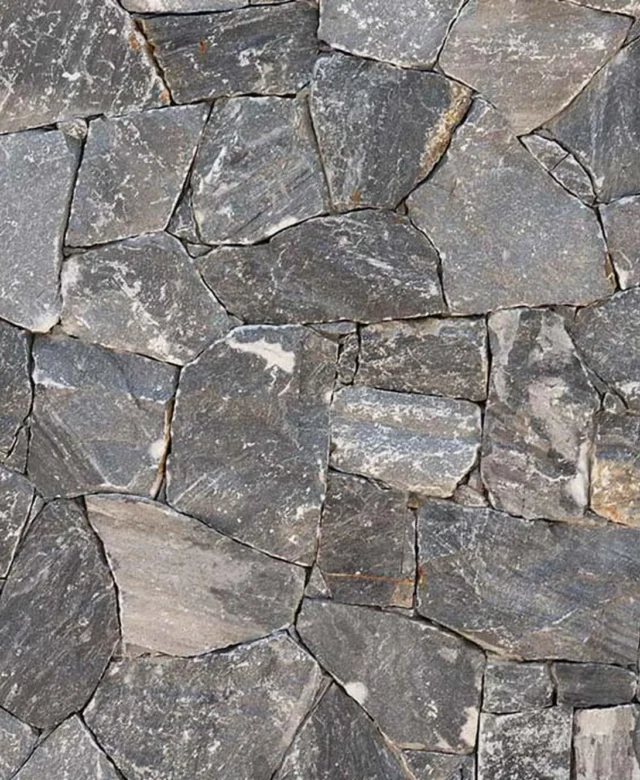 Rock Face Fekete poligonális márvány
