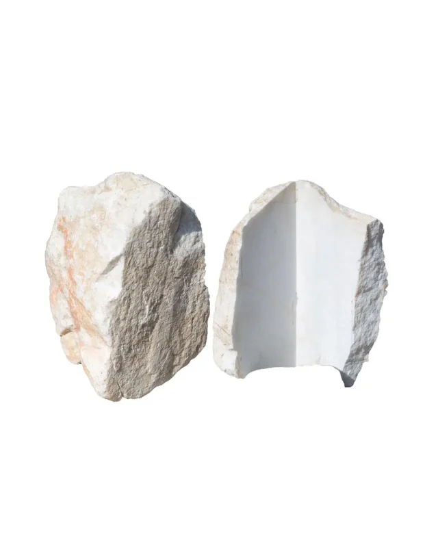 Rock Face Vintage Thasos poligonális márvány (sarokdarab)